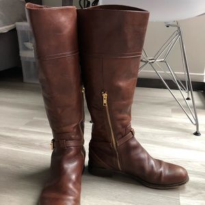 Coach Brown Riding Boots Size 10